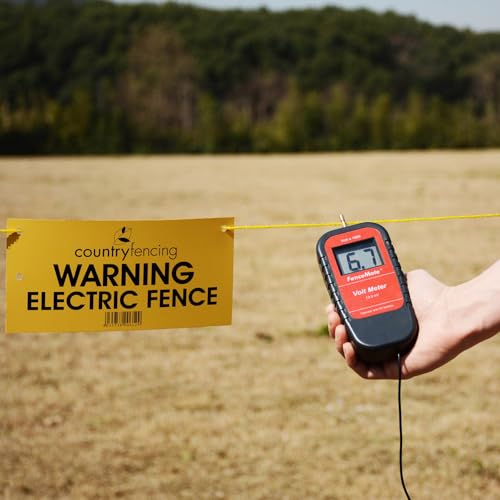FenceMate Digital Volt Meter for Electric Fence, Range up to 15,000 V