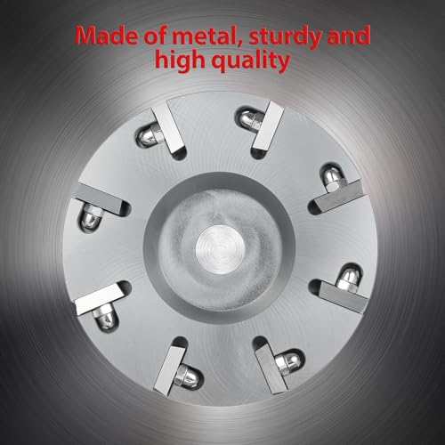 8 Blades Livestock Hoof Trimming Grinding Wheel Sheep Cattles Horses Cow Trimming Plate Wood Carving Disc Aluminum Alloy Electric Angle Grinder Attachments Tool