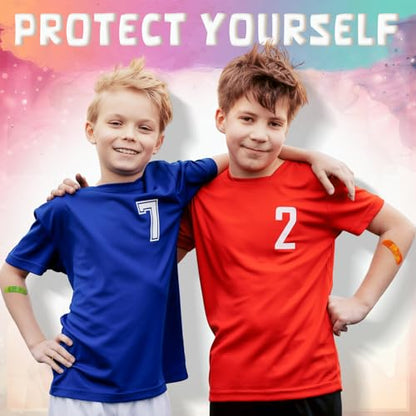 Panelee 120 Pcs Kids Bandages Bulk Waterproof Flexible, Colorful Style - style: Colorful Style