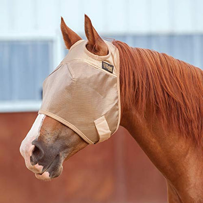 CASHEL Economy Standard Horse Fly MASK, Gold, Horse