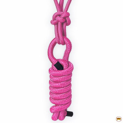 HILASON Western Nylon Lead Rope Halter Horse Size 8 Ft - color: Pink