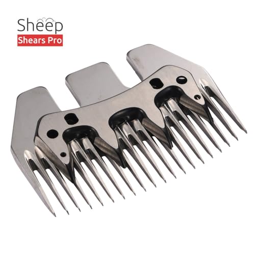 Sheep Shears Pro Clipper Blades 20 Tooth Straight Blade Replacement - size: 20 Tooth Straight Blade and Cutter set
