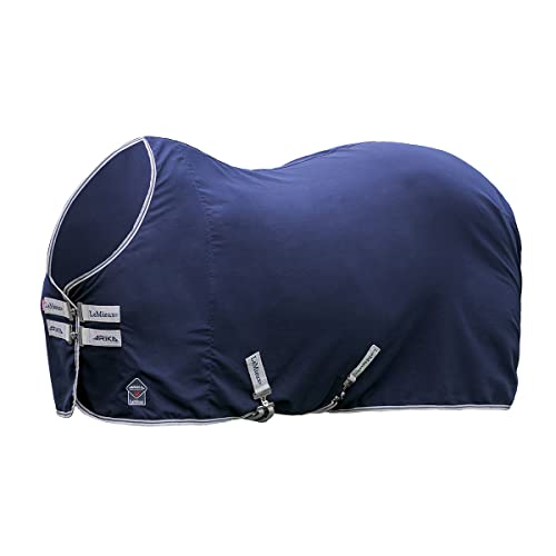 LeMieux Arika Stable Sheet - Horse Blanket - Navy - 81" - size: 81"