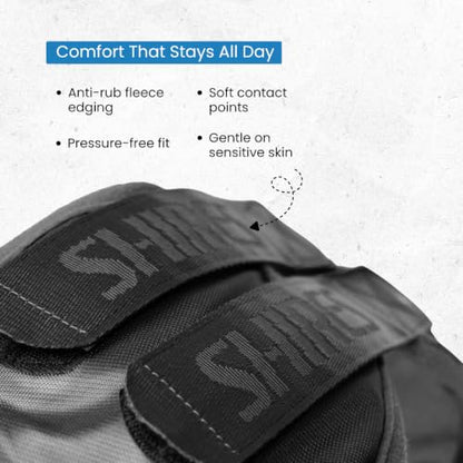 Shires FlyGuard Pro Fine Mesh Fly Mask with UV Protection Jet/Cob/Ear Hole - color: Jet, size: Cob