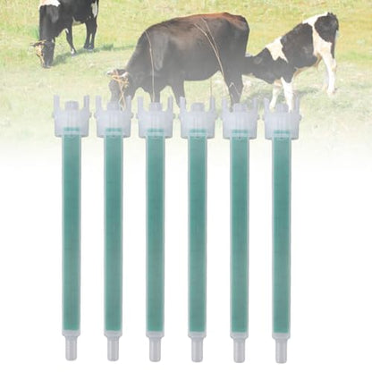 10 Piece Cattle Hoof Repair Kit with Compact Epoxies Mixer, Import Quality Hoof Adhesive and Specialized Epoxies Application Tools for Dairy Cow Hoof Maintenance