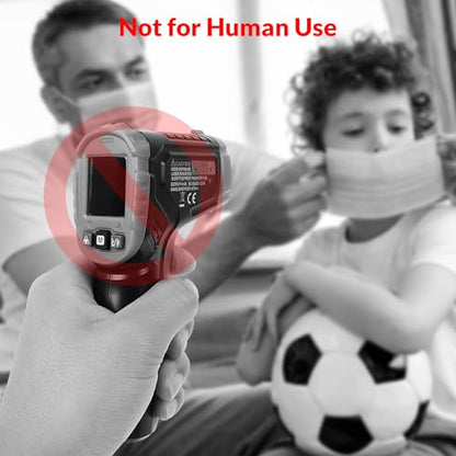 Digital Infrared Thermometer Gun, Non-Contact Heat Laser Temperature Gun