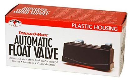 Little Giant® Trough-O-Matic® Stock Water Tank | Float Valve Controlled Watering Tank with Plastic Housing (Float Valve, 1, Count) - style: Float Valve