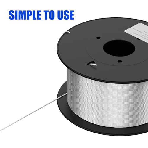 Aluminum Magnesium Alloy Wire 14 Gauge 3280ft (1000m) - Diameter 1.6mm Wire for Electric Fence | High Conductivity & Durability
