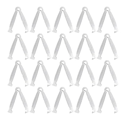 20Pcs Disposable Umbilical Cord Clamps - Sterilized Medical-Grade Puppy Birth Tool for Small Animals | Quick-Release Vet-Approved Pet Delivery Supplies,Veterinary Supplies, Pet Midwifery Tools