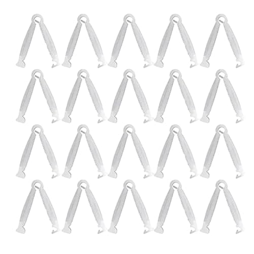 20Pcs Disposable Umbilical Cord Clamps - Sterilized Medical-Grade Puppy Birth Tool for Small Animals | Quick-Release Vet-Approved Pet Delivery Supplies,Veterinary Supplies, Pet Midwifery Tools