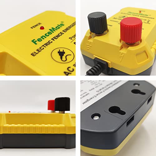 FenceMate AC Powered Electric Fence Charger Output 0.15J up to 2 Miles