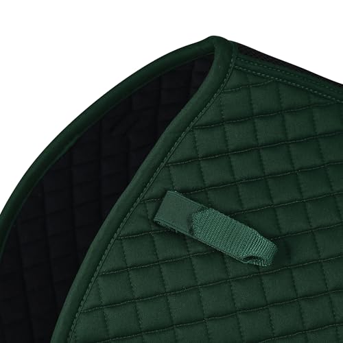 WeatherBeeta Prime Air-Tec Jump Shaped Saddle Pad - color: Forest Green, size: Large