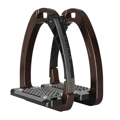 ACAVALLO Arena Alupro Stirrup - color: Brown