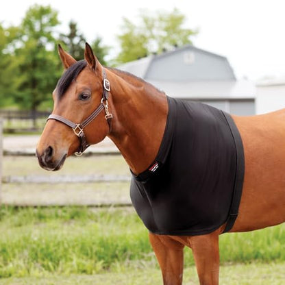 UltraFlex Fleece Lined Shoulder Guard | 4-Way Stretch Lycra | Fleece Lining for Warmth | Pull-On Design for Easy Use - size: Large
