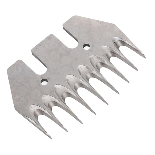 Sheep Shears Replacement Blades, Professional Stainless Steel Precise Teeth Design for Efficient Shearing, with Easy Installation, for Sheep Thick Coated Animal Hair Grooming (9 Teeth)