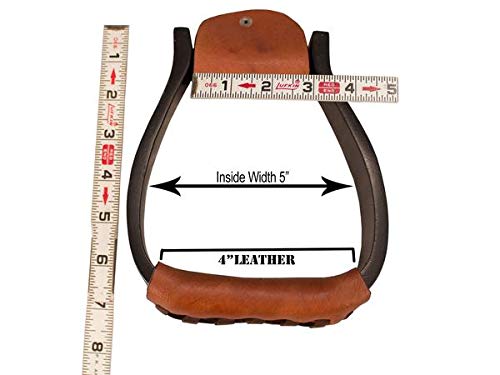 Tahoe TackWestern Stirrups - color: Black, size: Adult