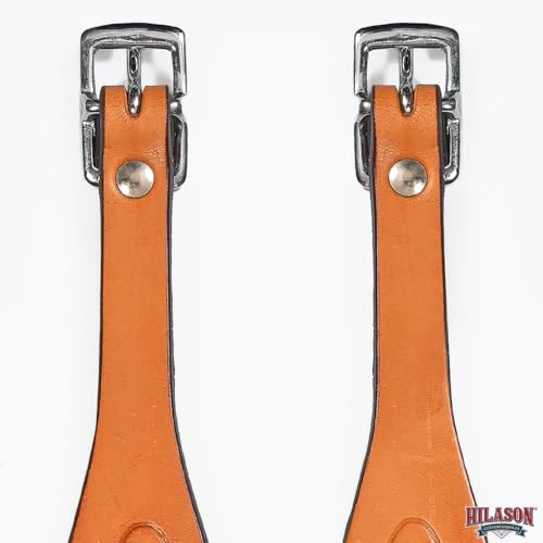 HILASON Western Leather Tack Horse Saddle Stirrup Fender Hobble Straps - color: Tan