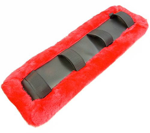 Intrepid International Fleece Harness Pad - color: Red, size: Horse