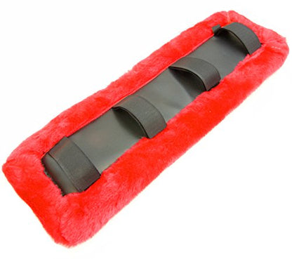 Intrepid International Fleece Harness Pad - color: Red, size: Horse