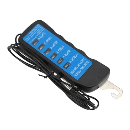 Digital Electric Fence Voltage Tester, Handheld, Fault Finder with LED Indicator for Livestock Equipment