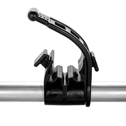 Camco RV Ladder Mount Bike Rack - Easily Holds 2 Bikes & Folds for Convenient RV Storage - Max Weight Capacity of 60 lbs - Designed w/Heavy Duty Steel (51492)