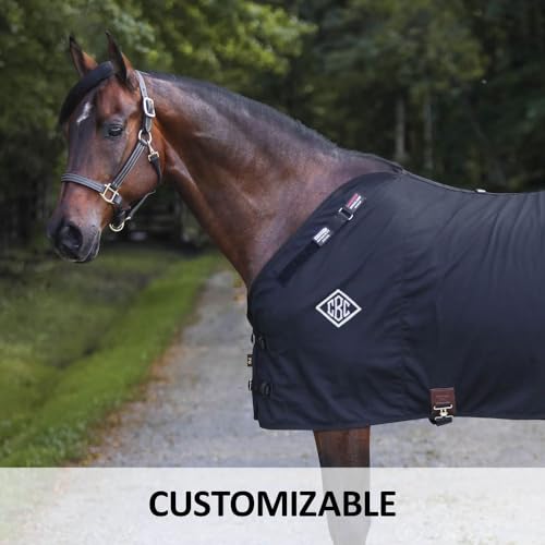 Poly-Cotton Open Front Cutback Horse Sheet | Durable & Breathable, System, Easy On/Off, Cutback Wither Design, Customizable