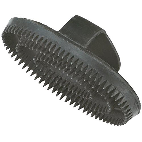 Curry Comb, Tough Rubber, 5-In.