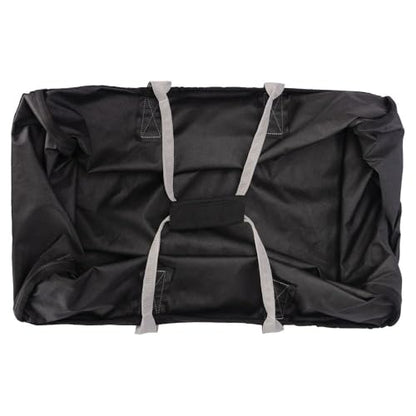 Schneiders Horseman's Large Utility Tote II | Heavy-Duty 600D Polyester | Rigid Metal Frame | Collapsible Design | Ideal for Tack, Hay, and Stable Supplies | Color Burgundy/Silver