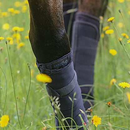 BENEFAB Versatile Standing Bandages - The Most Support and Comfort for Horses. Far-Infrared Emitting, No Batteries Needed. Antimicrobial Properties. Fit for All Disciplines and Breeds. (12-inches) - size: 12-inches