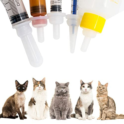 Puppy Kitten Bottle for Nursing, Newborn Baby Dog Cat Rabbit Feeding Feeder
