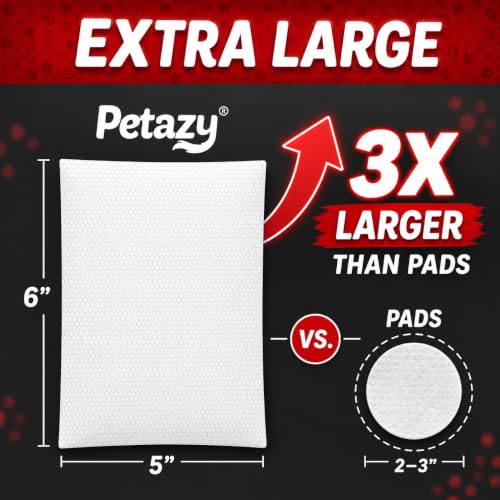 Petazy 2% Chlorhexidine Wipes for Dogs & Cats - Paws, Ears & Skin, 150 Ct - size: 150 Count