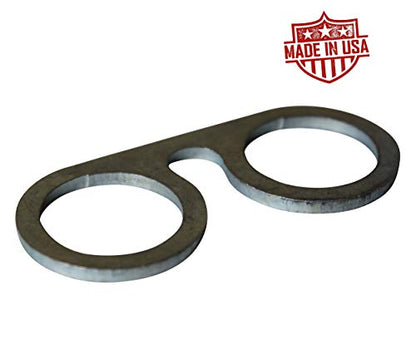 10pc T-Post Electric Fence Gate Hook Heavy Duty Eyelet Set