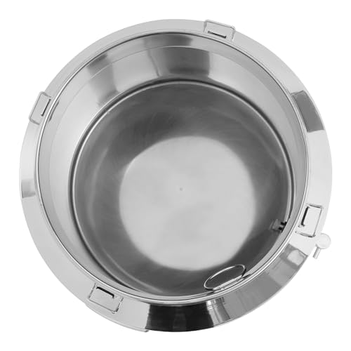 DYNAMI 16.9Gal 304 Stainless Steel Milk Bucket with Faucet,Thickened Stainless Steel Milk Can w/Sealing Lid, Large Liquid Container Storage,for Milk,Wine, Oil Storage Transport (64L/16.9gal,w/Faucet) - size: 16.9gal