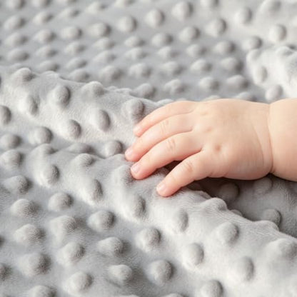 HOMRITAR Cowboy Baby Blanket for Boys Double Layer Dotted Backing - color: Cowboy, size: 30 x 40 Inch (Pack of 1)