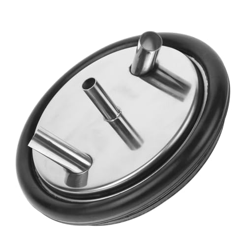 Milk Bucket Lid Professional Milking Machine Accessory Replacement Lid for Bucket Fits Milking Setup -Resistant Cover for Cow Milking Supplies 7.87 X 7.87 X 3.14 in