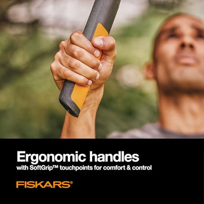 Fiskars 32” PowerGear2 Garden Bypass Loppers, 2" Cut Capacity Tree Trimmer | Tree Branch Cutter for Thick Branches, Multiplies Cutting Power for Less Effort, Steel Blade with Low-Friction Coating - style: 32 in