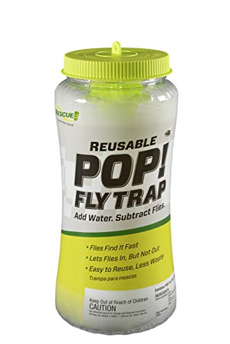 RESCUE! POP! Fly Trap – Large Reusable Fly Trap for Outdoor Use - style: Trap