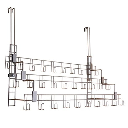 EASY-UP Schneiders Pro Portable Tiered Bridle and Tack Racks | Multi-Tier Horse Tack Storage for Barn and Shows | Durable Rust-Resistant Steel with Flexible Mounting - style: 30 Hook
