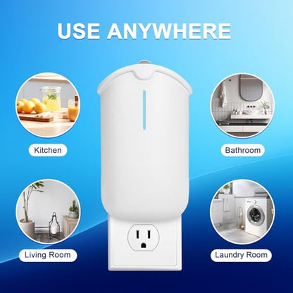 2 Flying Insect Traps & 2 Cartridges - Compatible with Refills