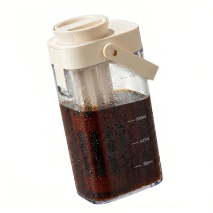 Cold Brew Coffee Maker, 40oz BPA-Free Iced Coffee and Tea Pitcher