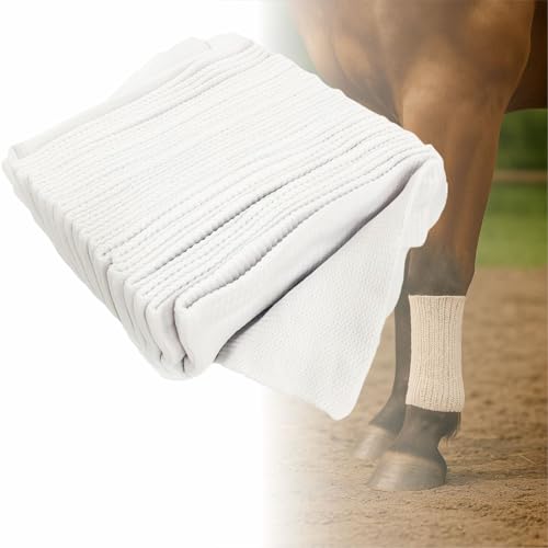 EDWERD Vet Wrap Horse Bandages - Fix Elastic Net Tubular Support Bandage for Neck of Large Dog Animal,Wound Dressing Retainer,6 - size: #6