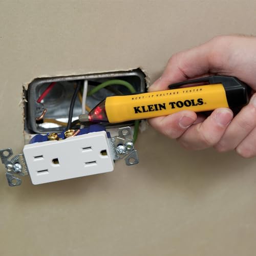 Klein Tools 80097 Beginner Tester Kit, GFCI Outlet and Receptacle Tester, Electronic and Non-Contact Test Pen, 3-Piece - size: 3-Piece Set