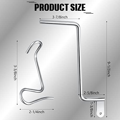 Hicarer 68 Pcs Fence Wire Tightener Tool Bulk Stainless Steel Barbe Wire Fence Tensioner with Handles Repair Tensioning Tool for Garden Farm Livestock Fences