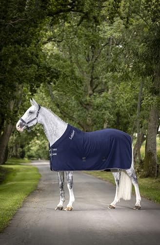 LeMieux Kudos Fleece Cooler Blanket - Optimum Cooling - Navy - 75" - color: Navy, size: 75"