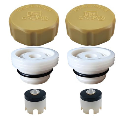 ASSE 1019-A Outdoor Faucet Repair Kit with Teflon Tape, Vacuum Breaker Replacement Kit Anti-Siphon Frost-Free Hose Bib Sillcock Valve Replacement（2 Pack） - size: Anti-siphon Valve-2pack