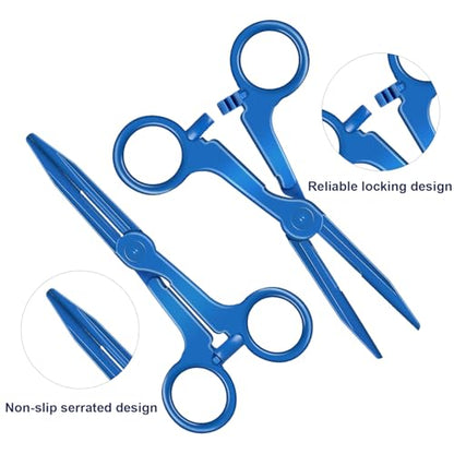 Pet Birth Care Kit for Kittens & Puppies, Pet Newborn Pet Supplies Newborn Animal Grooming & Cleaning Set with Cord Ties, Nasal Cleaner, Clamping Tool, Care Scissors, for Cats, Dogs, and Small Animals