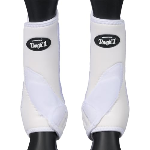 Tough1 Economy Sport Boots Front - Purple - color: White