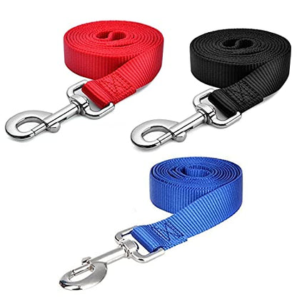 Hypeety Dog Training Leash Strong Nylon Lead for Training Walking, 3pcs - color: 3pcs