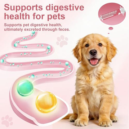 Activated Charcoal for Dogs and Cats - Supports Digestive Comfort Anti-Diarrheal, Toxin Absorber for Pet Emergency, Puppy & Pet Poisoning Kit, 30 ml