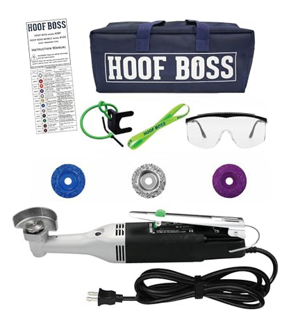 Goat Hoof Trimmers Kit, Basic 110V Electric Set with Supplies